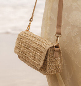 Louenhide Wholesale Freya Raffia Crossbody Bag