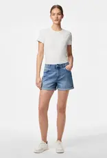 Pieces Peggy Mid Waist Shorts
