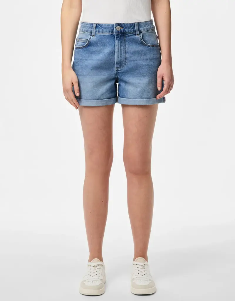 Pieces Peggy Mid Waist Shorts