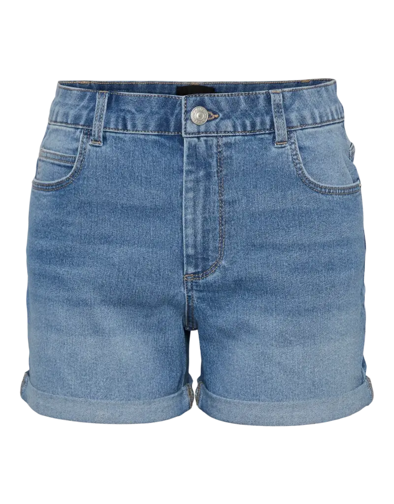 Pieces Peggy Mid Waist Shorts