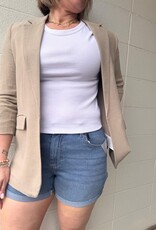 Pieces Peggy Mid Waist Shorts