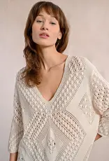 Molly Bracken Spring Crochet Stitch Sweater