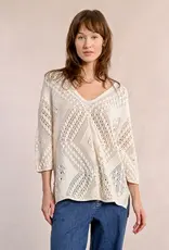 Molly Bracken Spring Crochet Stitch Sweater