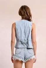 Molly Bracken Patty Denim Vest