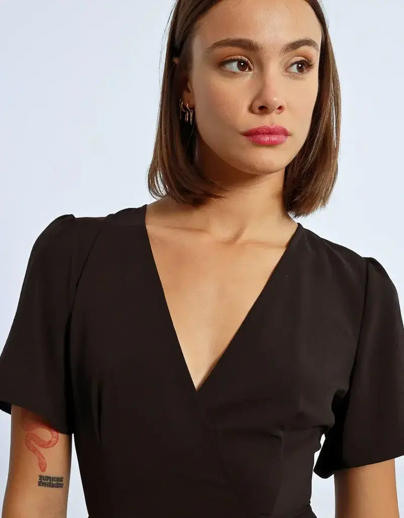 Molly Bracken Midnight Wrap Dress