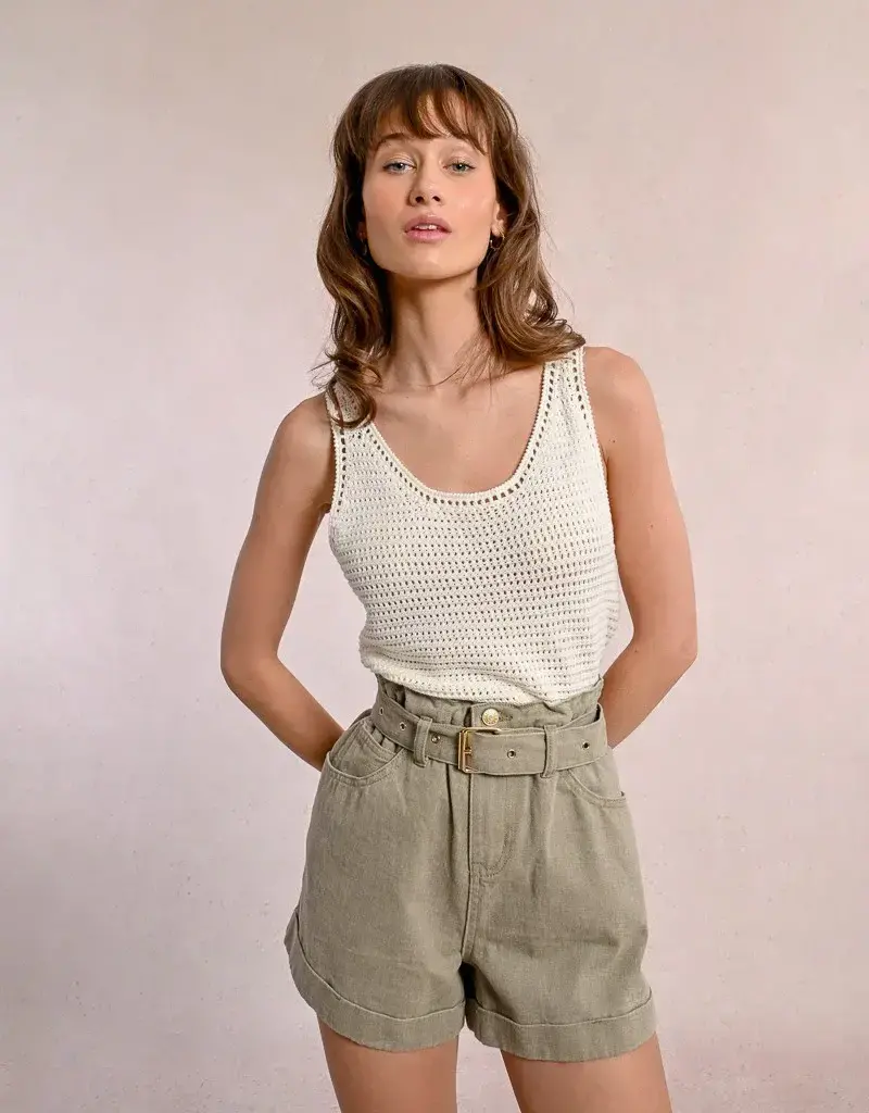 Molly Bracken Crochet Tank Top