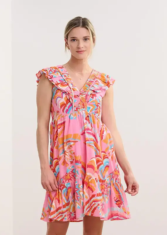 Hatley Zoe Ruffle Sleeve Dress