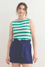 Hatley Everyday Tank Sea Green Stripes