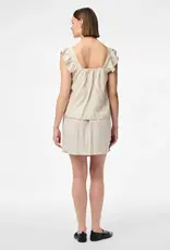 Pieces Pia Ruffle Sleeve Top
