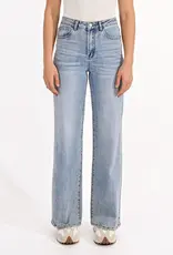 Molly Bracken Wide Leg Denim - Light Wash