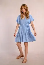 Molly Bracken Flared Polka Dot Dress