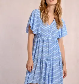 Molly Bracken Flared Polka Dot Dress