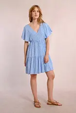 Molly Bracken Flared Polka Dot Dress