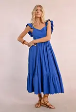 Molly Bracken Ruffle Sleeve Dress