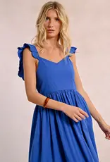 Molly Bracken Ruffle Sleeve Dress