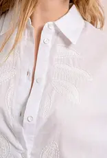 Molly Bracken Embroidered Button Shirt