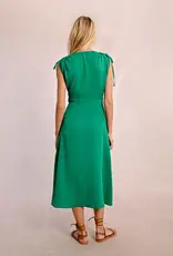Molly Bracken Jade Flowy Mid-Length Dress