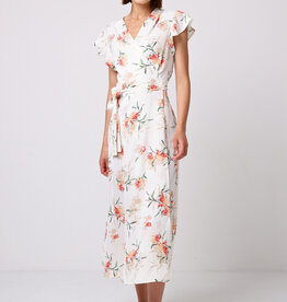 ANGELEYE Floral Wrap Dress