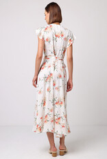 ANGELEYE Floral Wrap Dress
