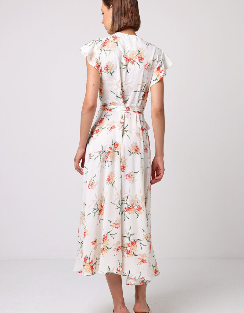 ANGELEYE Floral Wrap Dress