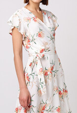 ANGELEYE Floral Wrap Dress