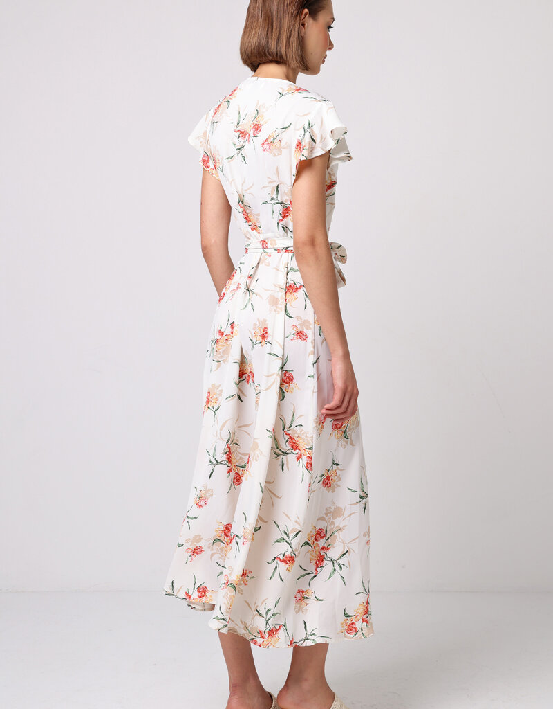 ANGELEYE Floral Wrap Dress