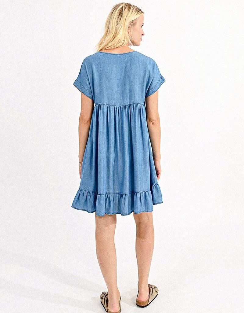 Molly Bracken Flared Mini Dress