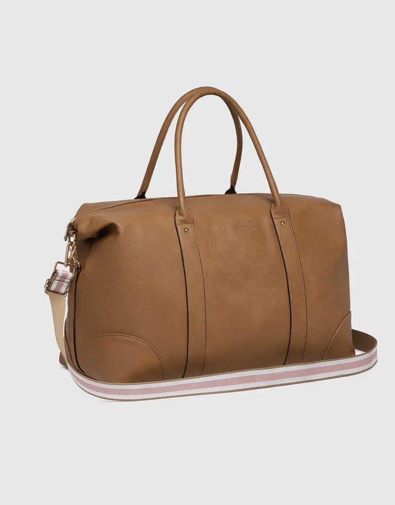 Louenhide Wholesale Alexis Stripe Weekender Travel Bag
