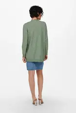 ONLY Lesly Long Sleeve Open Cardigan - Basil