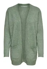 ONLY Lesly Long Sleeve Open Cardigan - Basil