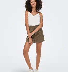 ONLY Amazing Global High Waist Cord Skirt