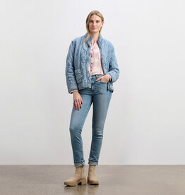 Hatley Quilted Indigo Tencel Jacket