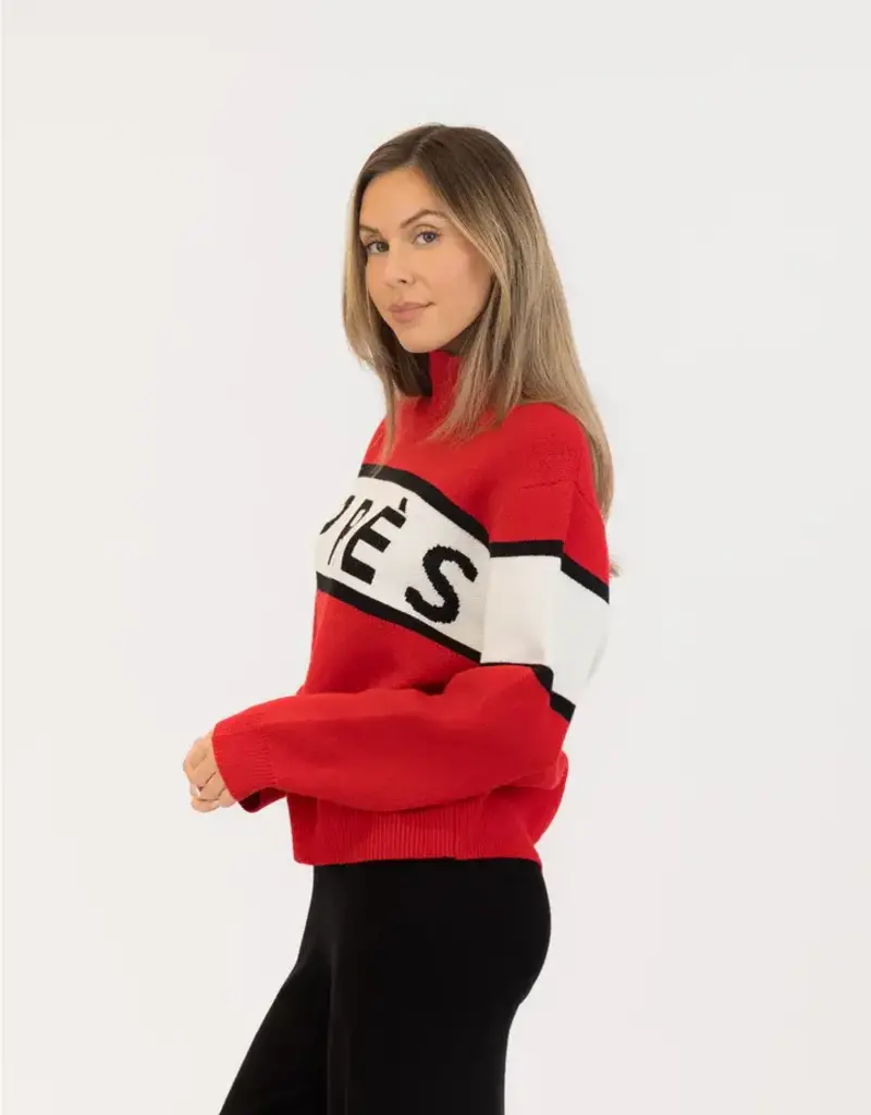 Lyla & Lux Benson Mockneck