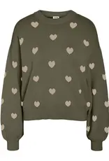 Noisy May Charlotte Heart Sweater