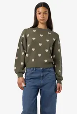 Noisy May Charlotte Heart Sweater