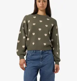 Noisy May Charlotte Heart Sweater