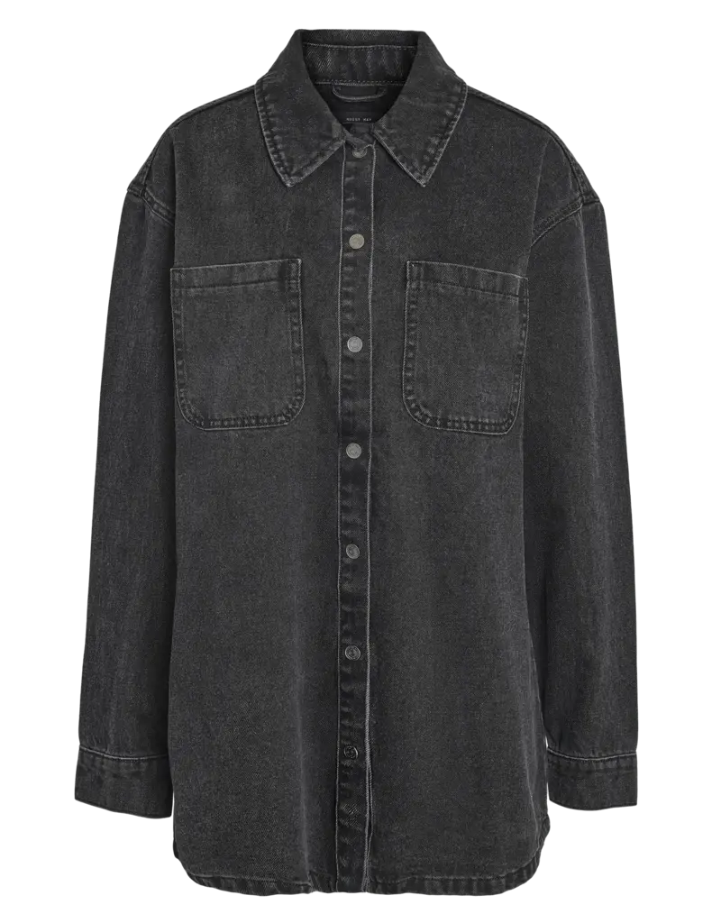 Noisy May Alva Denim Shacket
