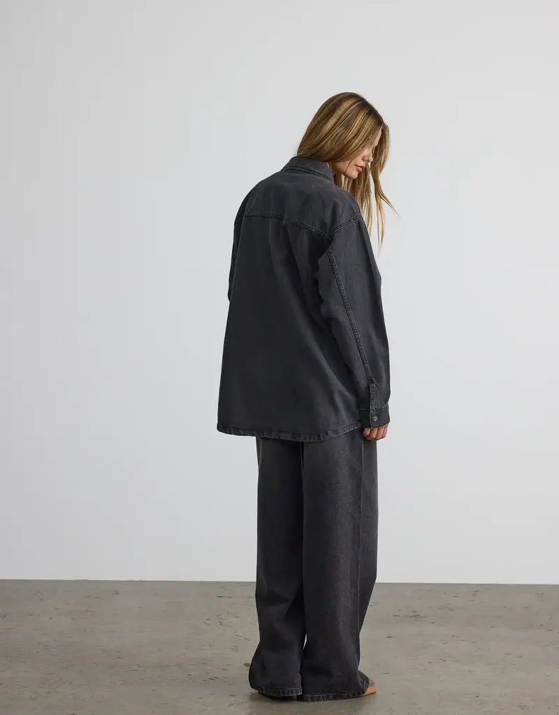 Noisy May Alva Denim Shacket