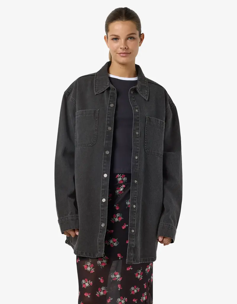 Noisy May Alva Denim Shacket