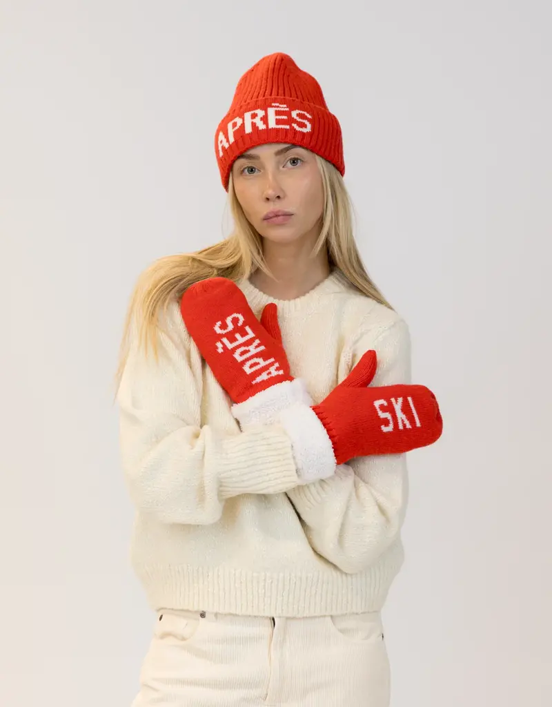 Lyla & Lux Apres Ski Beanie & Mitten Set