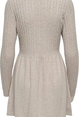 ONLY Fia Long Sleeve Cable Dress
