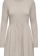 ONLY Fia Long Sleeve Cable Dress