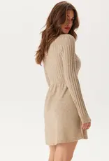 ONLY Fia Long Sleeve Cable Dress