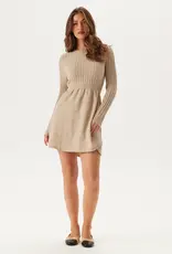 ONLY Fia Long Sleeve Cable Dress
