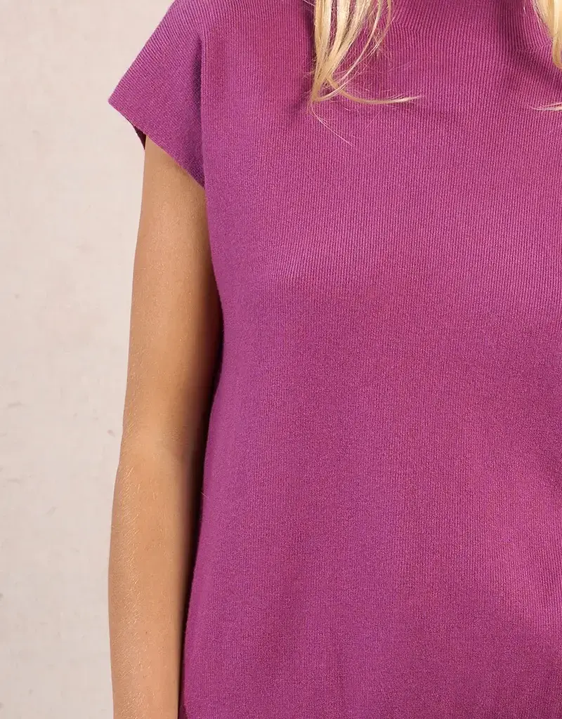 Molly Bracken The Margot Cap Sleeve Knit