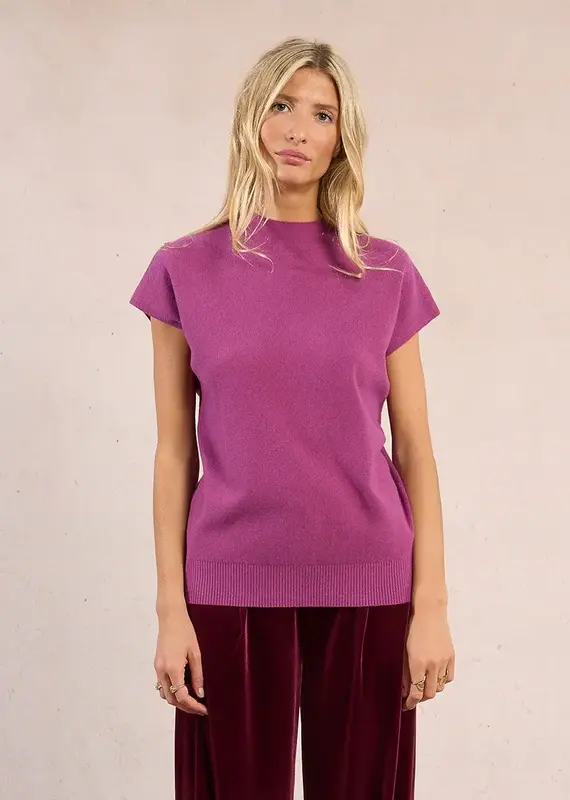 Molly Bracken The Margot Cap Sleeve Knit