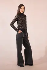 Molly Bracken The Camille Lace Turtleneck