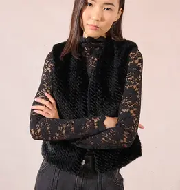 Molly Bracken The Camille Lace Turtleneck