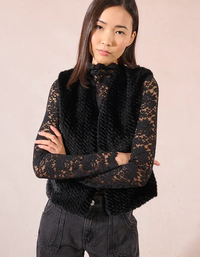 Molly Bracken The Camille Lace Turtleneck