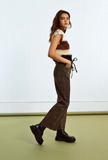 Molly Bracken Wide Leg Leopard Print Jeans